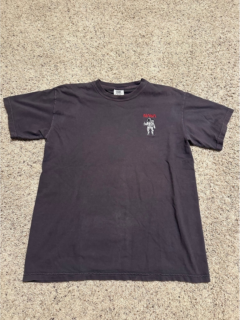 Comfort Colors NASA Astronaut Graphic T-Shirt Medium